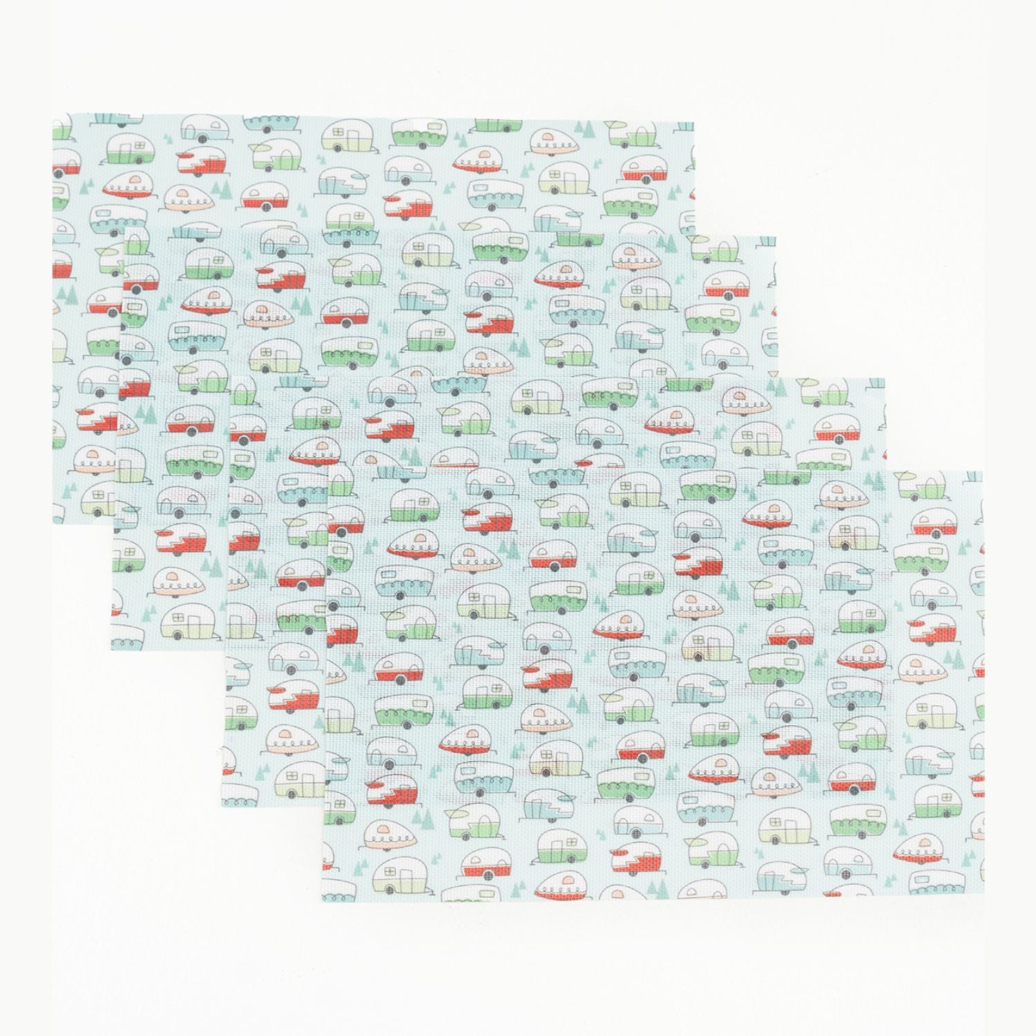 Ensemble de 4 napperons en vinyle souple