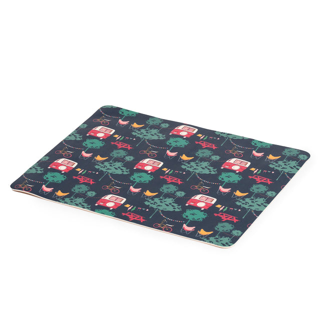 Tapis de séchage ultra-absorbant – Collection Aventure rétro