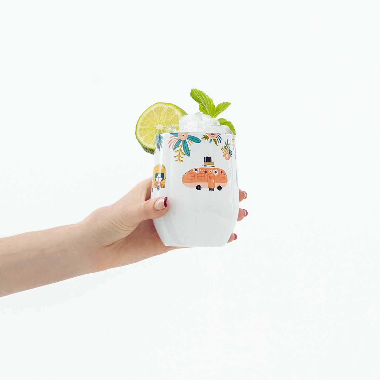 Deux gobelets isolés pour breuvage chaud ou froid