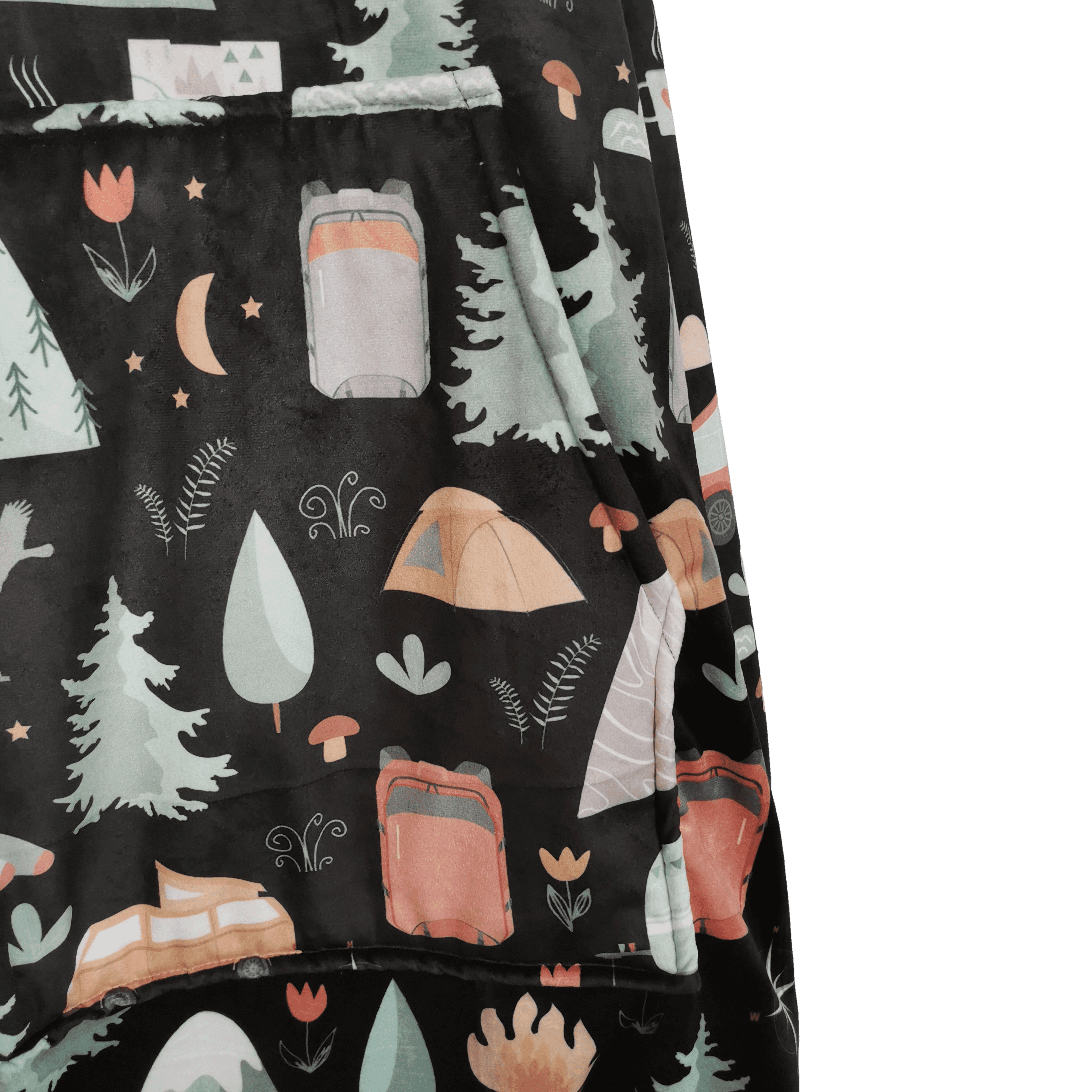 Couverture à capuchon avec poche