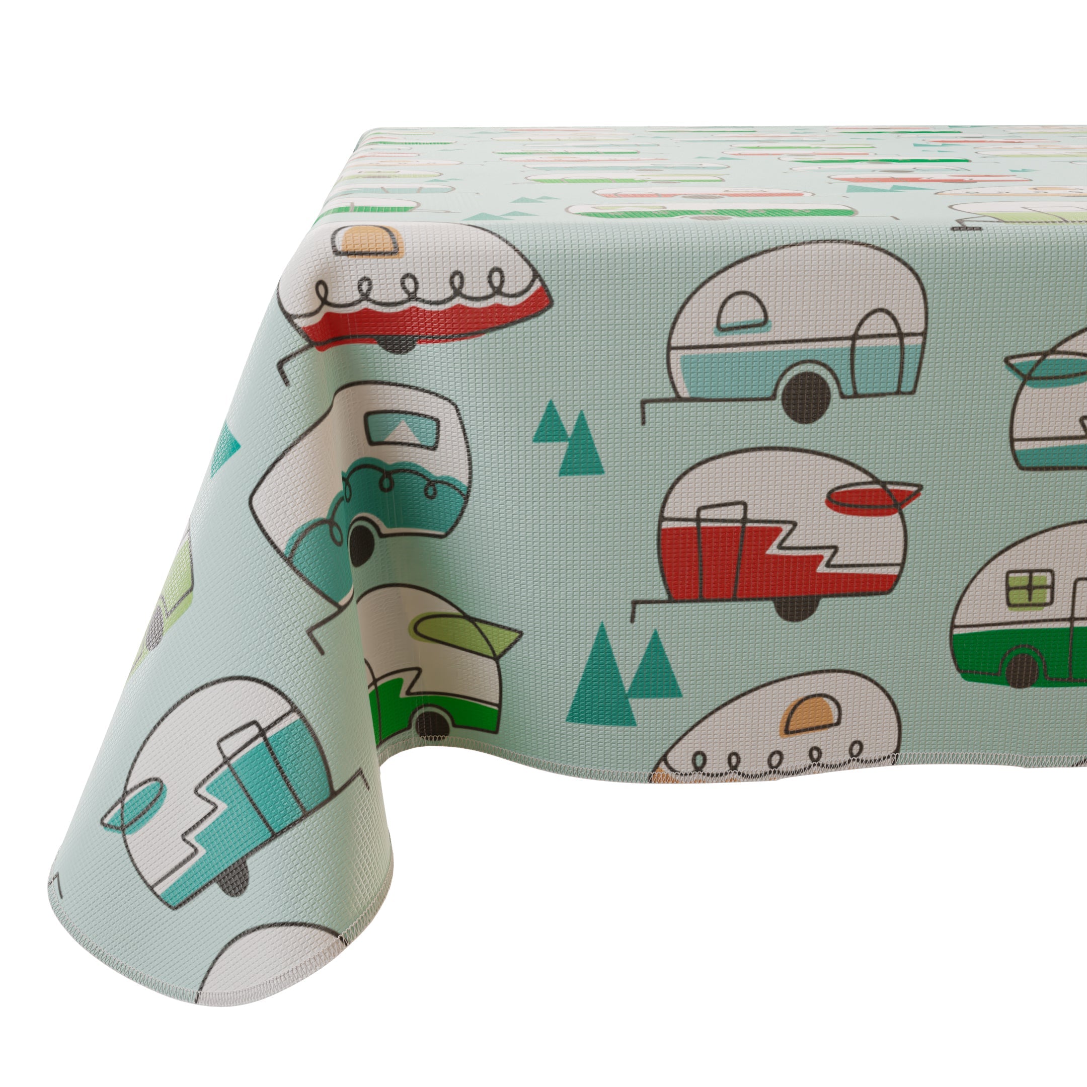 Vinyl Tablecloth with Flannel Backing