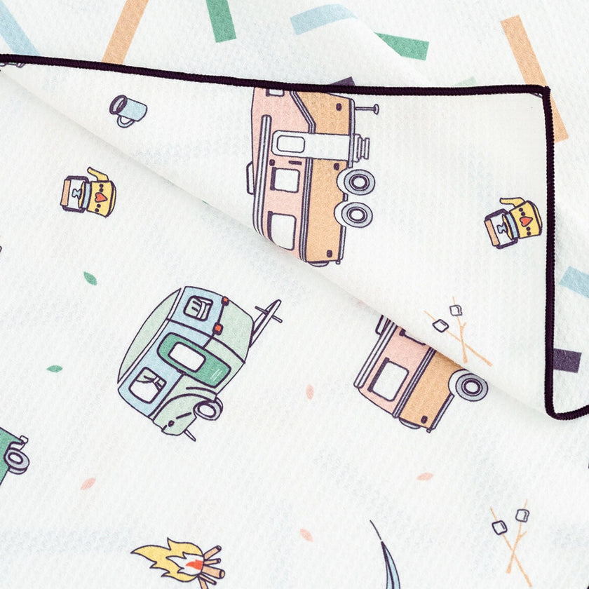 Large Waffle Microfiber Quick Dry Towel