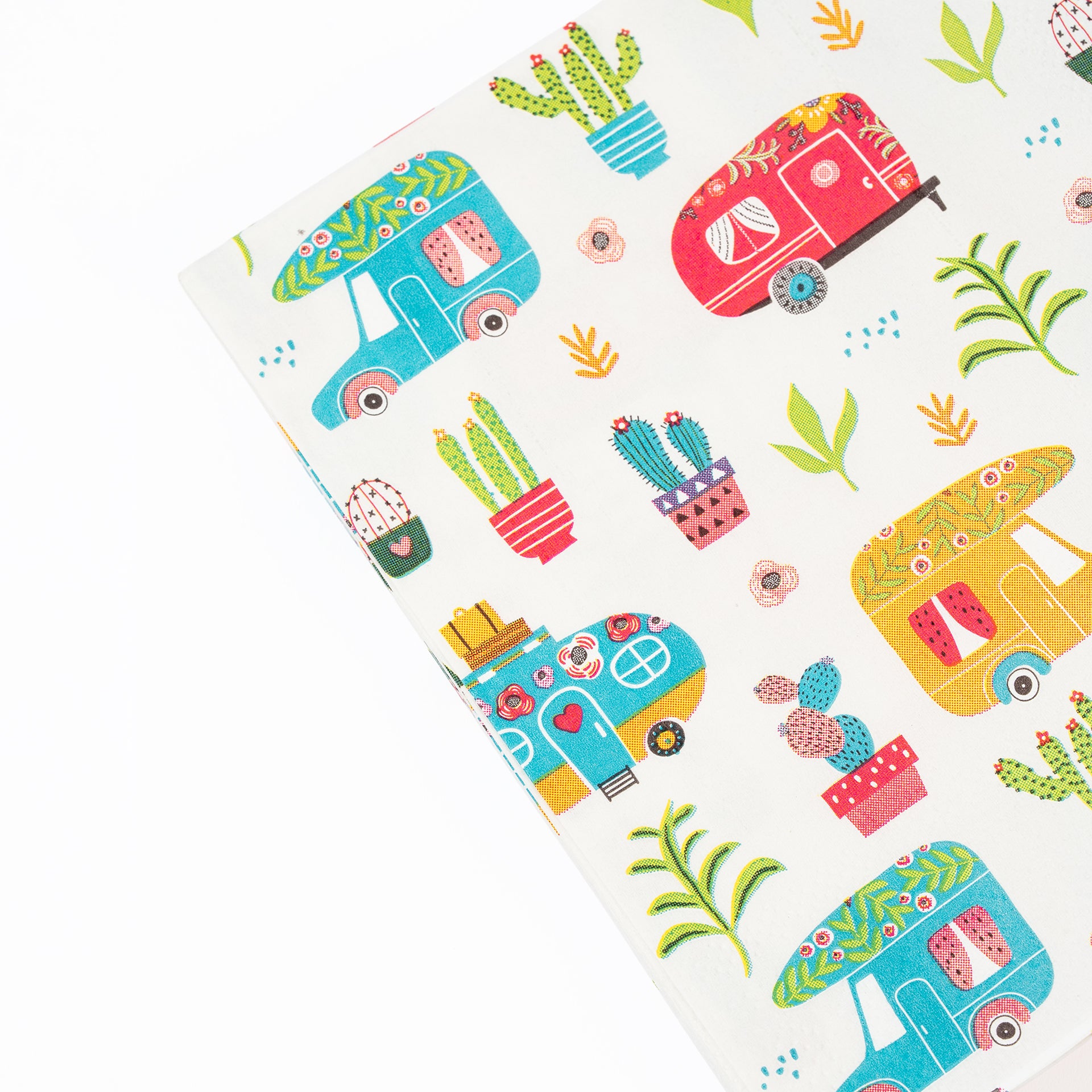Set of 20 paper napkins, A touch of summer