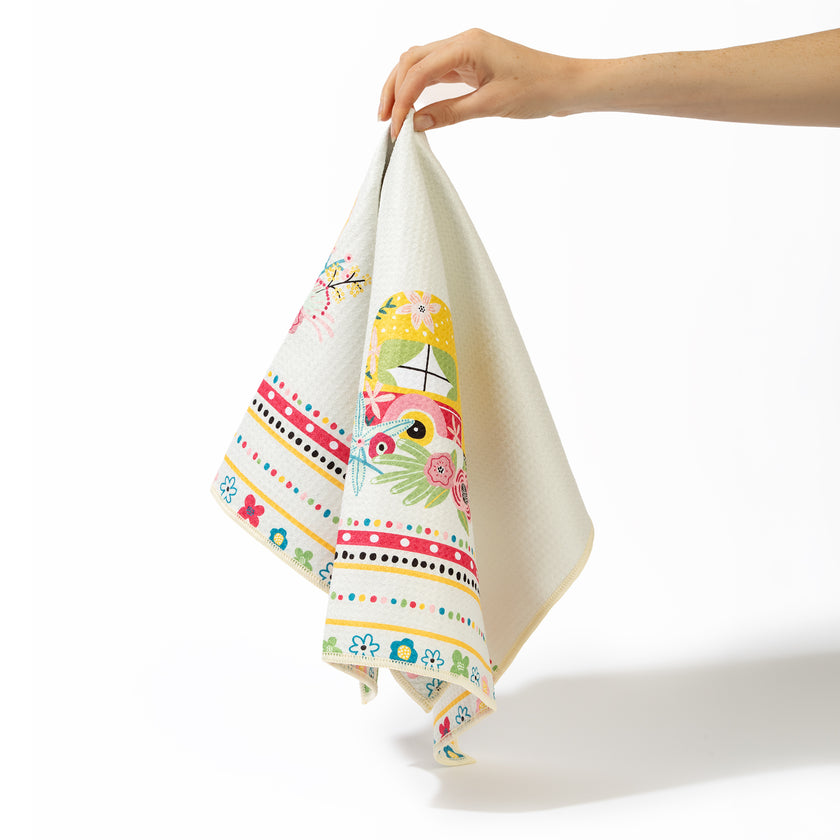 Set of 2 dish towels from the Summer Breeze Collection 
