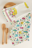 Set of 2 dish towels from the Summer Breeze Collection 