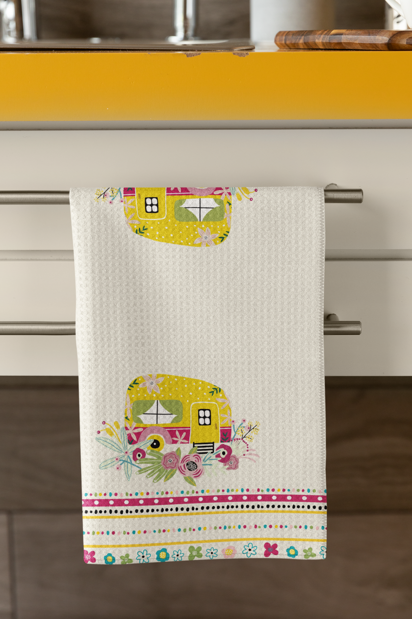 Set of 2 dish towels from the Summer Breeze Collection 