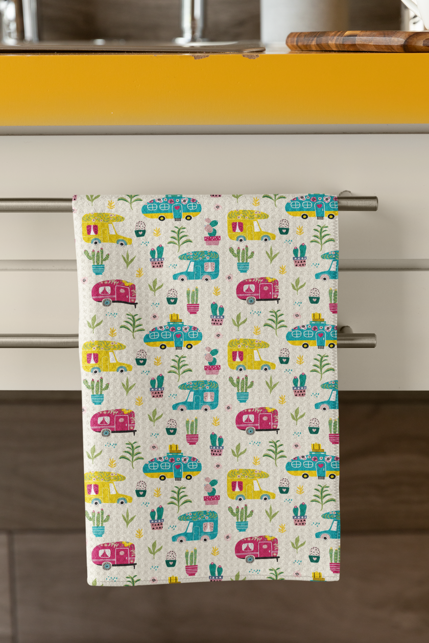 Set of 2 dish towels from the Summer Breeze Collection 