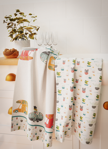 Set of 2 Dish Towels from the "Bohemian Summer" Collection