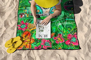 New! Microfiber Beach Towels by Julie Courchesne