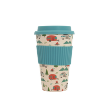 Load image into Gallery viewer, Reusable Eco Friendly Bamboo Fiber Coffee Cup